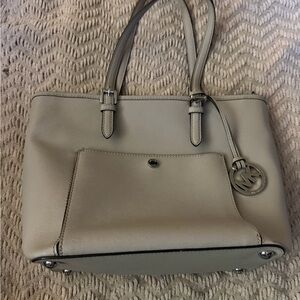 Michael Kors Taupe Tote Bag